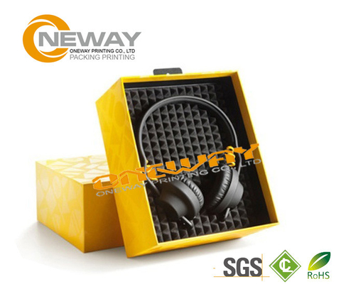 Customization Headphone Electronic Packaging Box With Customization Logo Made Of Art Paper