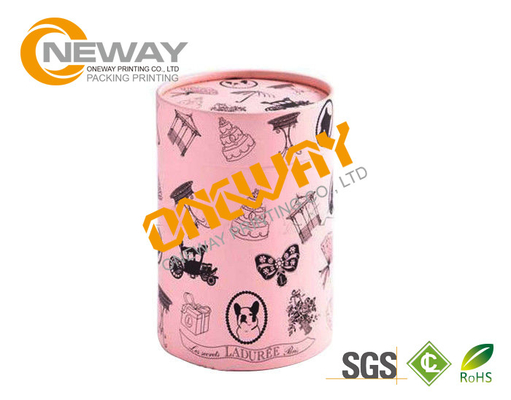 Round Colorful Printed Packaging Boxes Handmade / Recyclable Gift
