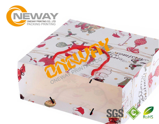 Supplier Fancy Custom Brown Paper Bags With Handles Recyclable
