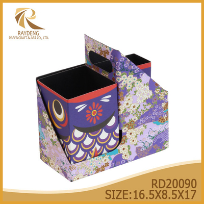 Recycled Kraft Paper Custom Gift Boxes For Different Biscuit , Button Closure