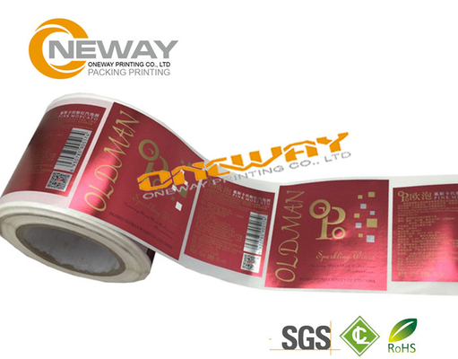 Matt Lamination Paper Custom Printed Labels For Packaging Offset Printing