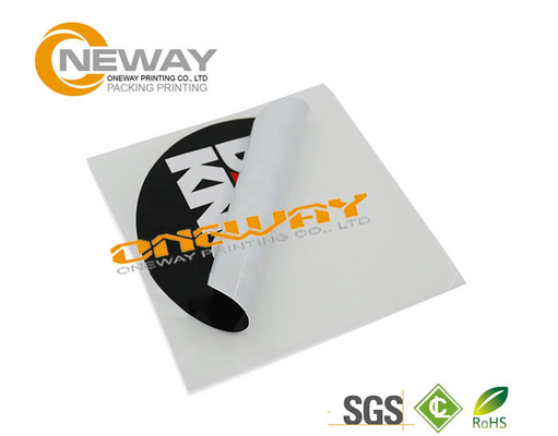 CMYK Full Color Round Stickers Custom Label Tags Of Adhesive