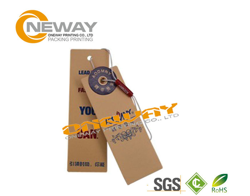 Recyclable Matt Swing Custom Paper Labels For Bottles And Cloth Attached Or Shoes