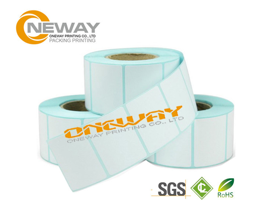 Paper Custom Label Tags For Bottle And Box , Custom Roll Stickers