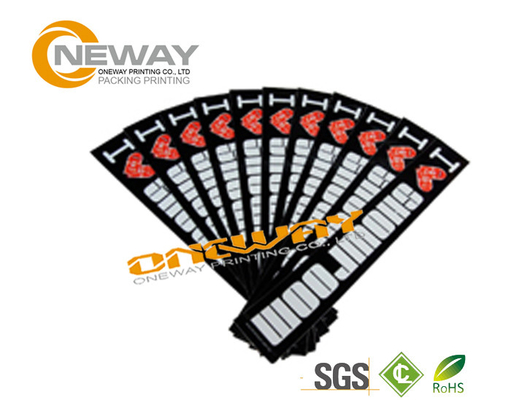 Paper Custom Label Tags For Bottle And Box , Custom Roll Stickers