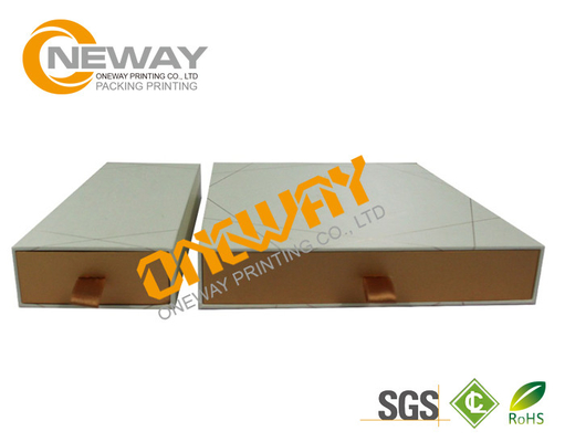 Luxury Sliding Rigid Paper Custom Printed Gift Boxes with Foam Insert
