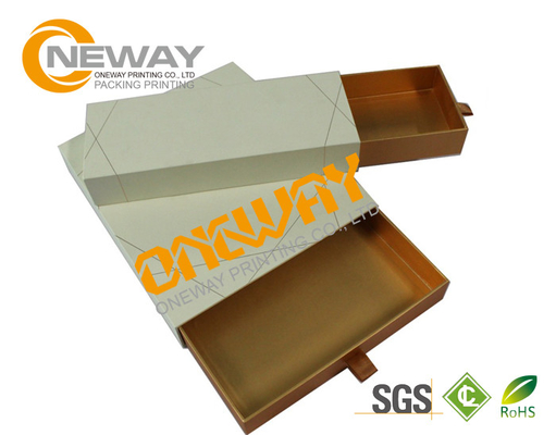 Luxury Sliding Rigid Paper Custom Printed Gift Boxes with Foam Insert