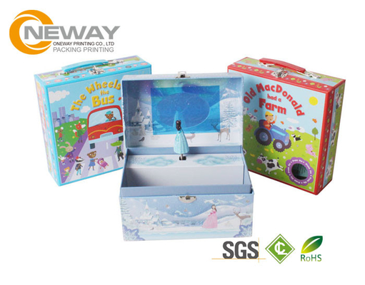 Customized Promotional Simple Clear Gift Packing Boxes For Toy Gift
