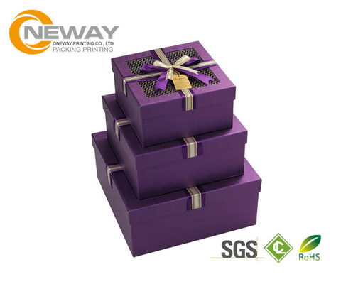 Flower Gift Box Rose Packaging Cardboard Flower Paper Box / Custom Gift Boxes