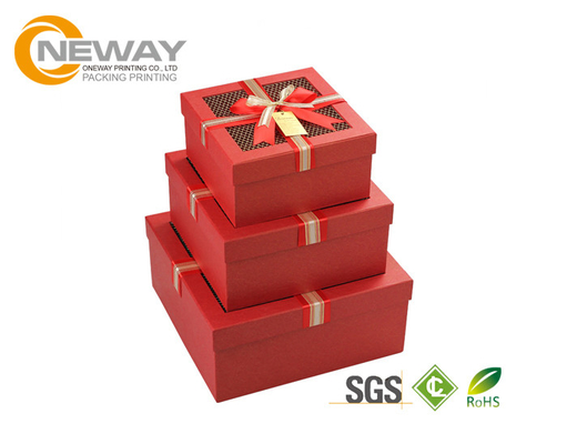 Flower Gift Box Rose Packaging Cardboard Flower Paper Box / Custom Gift Boxes