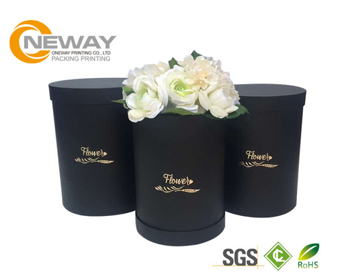 Folding Rose Printed Wedding Flower Bouquet Delivery Boxes For Gift Basket