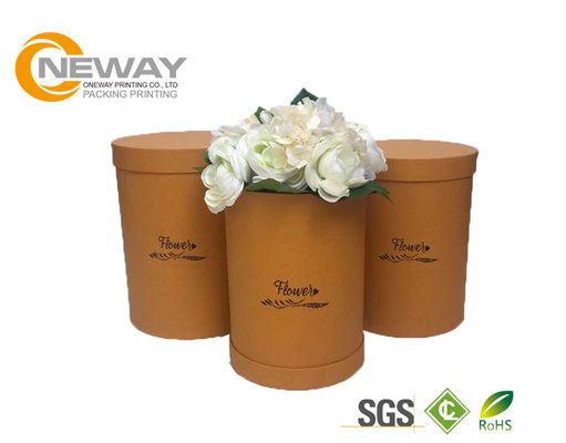 Folding Rose Printed Wedding Flower Bouquet Delivery Boxes For Gift Basket