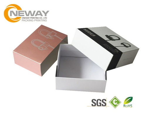 High End Cardboard Packaging Boxes for Earphone , Custom Logo Design